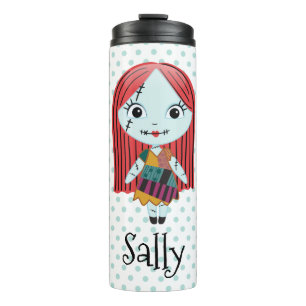 Nightmare Before Christmas Sally Emoji Thermal Tumbler