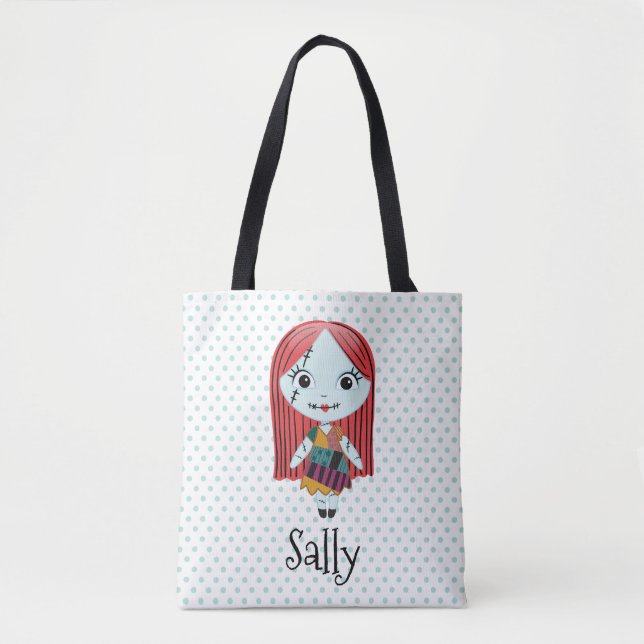 Nightmare Before Christmas | Sally Emoji Tote Bag (Front)