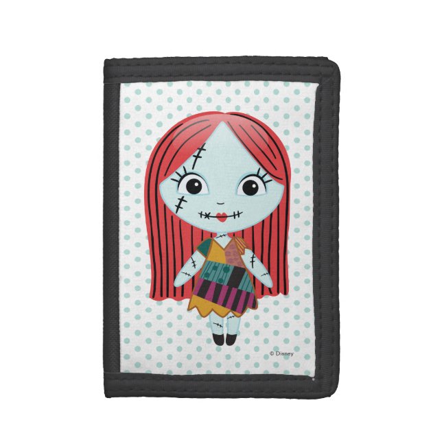 Nightmare Before Christmas | Sally Emoji Tri-fold Wallet (Front Vertical)
