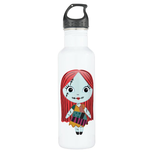 Nightmare Before Christmas | Sally Emoji Water Bottle (Front)