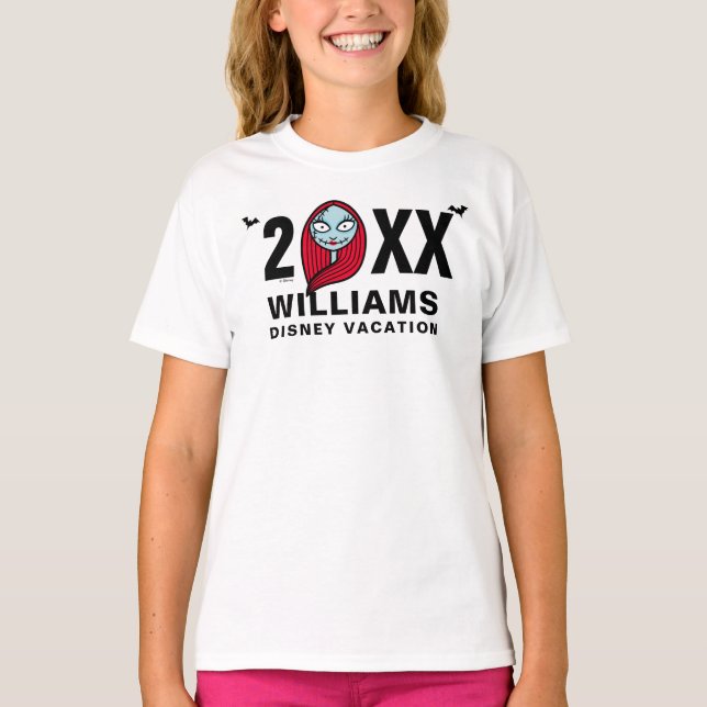 Nightmare Before Christmas Sally | Family Vacation T-Shirt (Front)