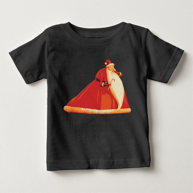 Nightmare Before Christmas Santa Claus Baby T-Shirt (Front)