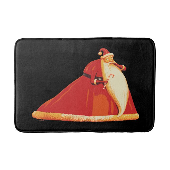 Nightmare Before Christmas Santa Claus Bath Mat (Front)