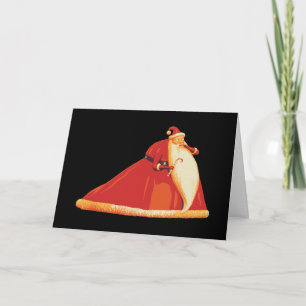 Nightmare Before Christmas Santa Claus Card