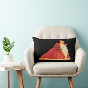 Nightmare Before Christmas Santa Claus Lumbar Pillow