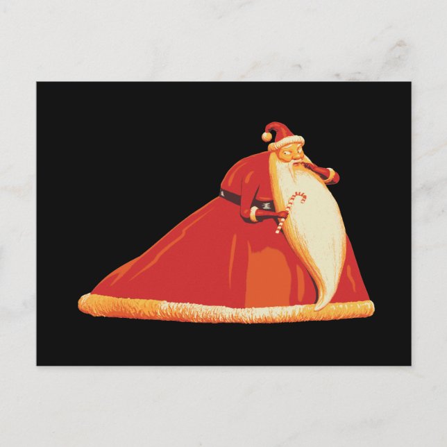 Nightmare Before Christmas Santa Claus Postcard (Front)