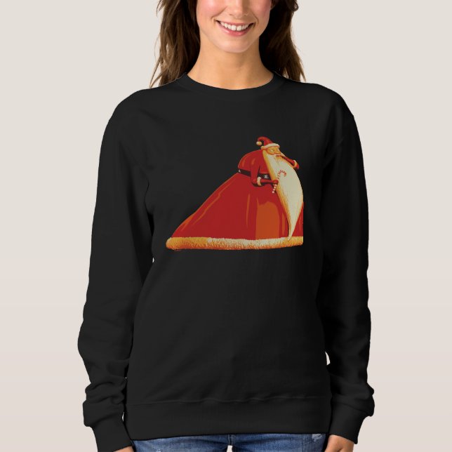 Nightmare Before Christmas Santa Claus Sweatshirt (Front)