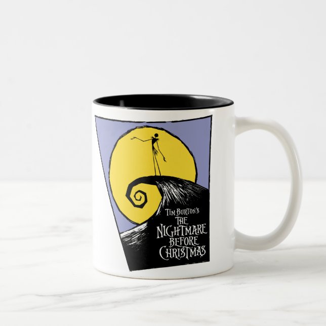 Nightmare Before Christmas Two-Tone Coffee Mug (Right)