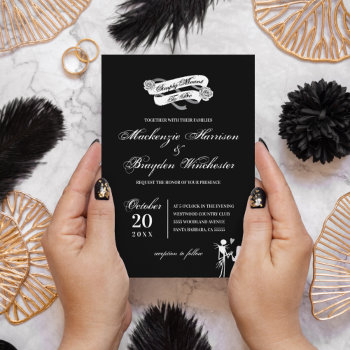 Nightmare Before Christmas - Wedding Invitation by nightmarebeforexmas at Zazzle