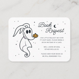 Nightmare Before Christmas - Zero Book Request Place Card