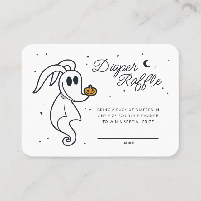 nightmare-before-christmas-zero-diaper-raffle-place-card-zazzle