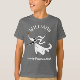 Nightmare Before Christmas Zero Family Vacation T-Shirt