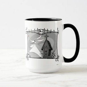 Nightmare Before Christmas   Zero in Cemetery Mug