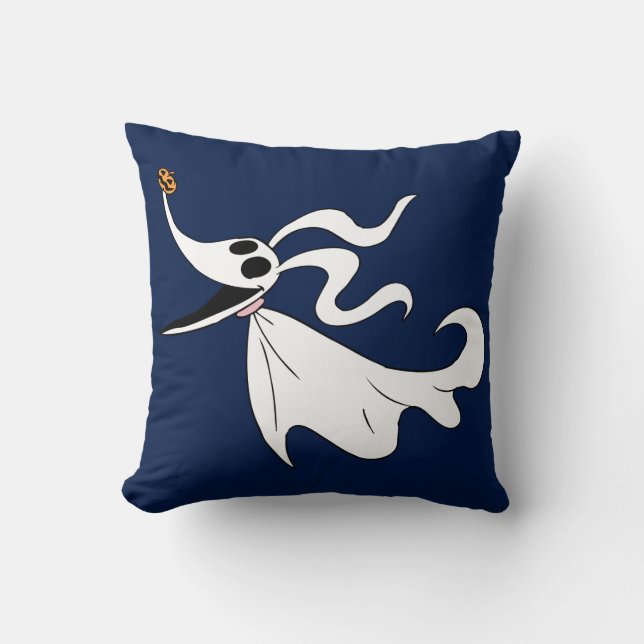 Nightmare Before Christmas | Zero Throw Pillow (Front)