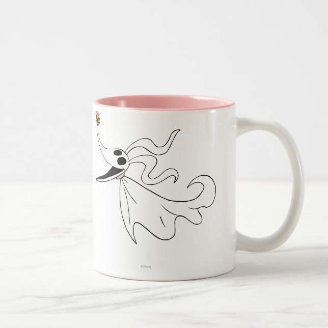 Nightmare Before Christmas | Zero Two-Tone Coffee Mug (Right)