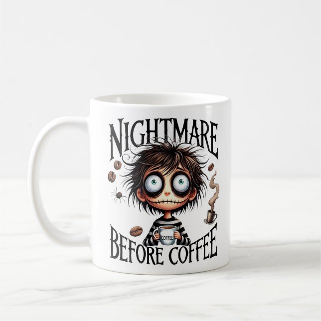 Nightmare Before Coffee Mug (Left)