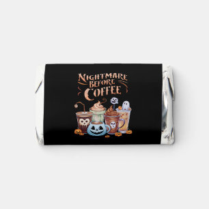 Nightmare Before Coffee Pumpkin Spice Halloween Hershey's Miniatures