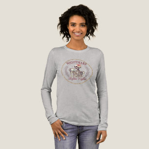 Nightmare Before Coffee Skeleton Tri-Blend Shirt