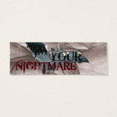 Nightmare Bookmark (Back)