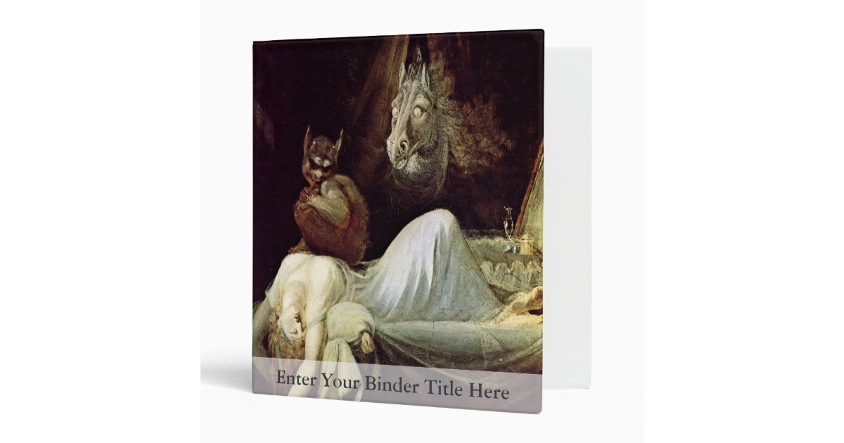 Nightmare By Füssli Johann Heinrich (Best Quality) Binder ...