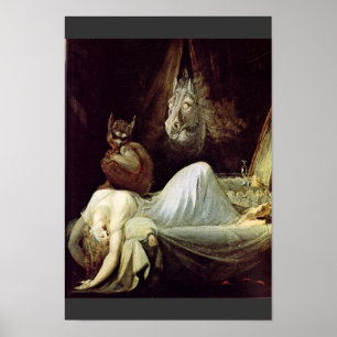 Nightmare By Füssli Johann Heinrich (Best Quality) Poster
