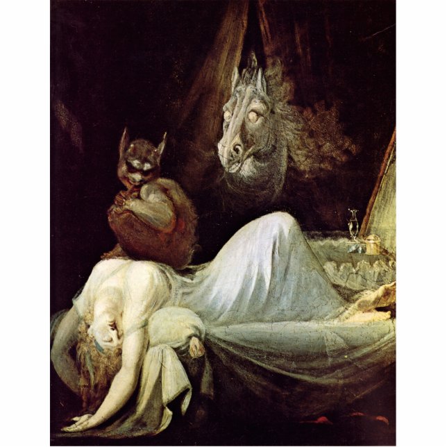 Nightmare By Füssli Johann Heinrich (Best Quality) Statuette (Front)