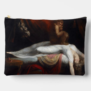 Nightmare by Henry Fuseli Gothic Macabre Dark Art Accessory Pouch