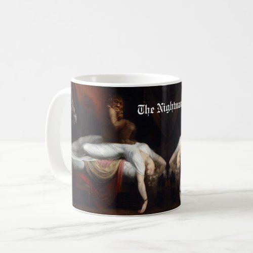 Nightmare by Henry Fuseli Gothic Macabre Dark Art  Coffee Mug