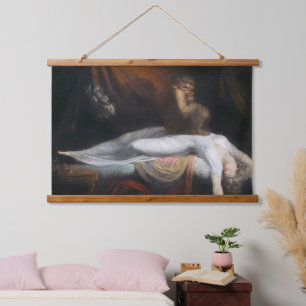 Nightmare by Henry Fuseli Gothic Macabre Dark Art Hanging Tapestry