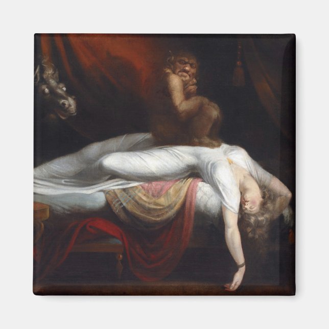 Nightmare by Henry Fuseli Gothic Macabre Dark Art Magnet (Front)