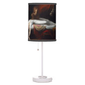 Nightmare by Henry Fuseli Gothic Macabre Dark Art Table Lamp (Right)