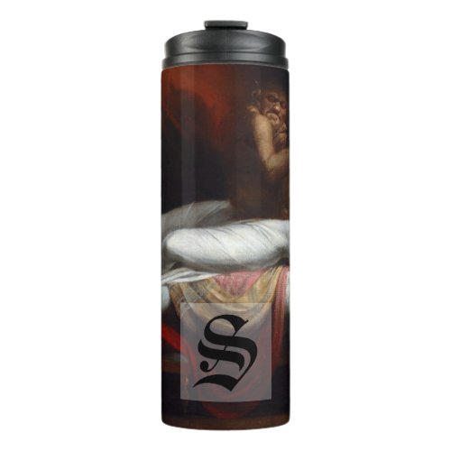 Nightmare by Henry Fuseli Gothic Macabre Dark Art Thermal Tumbler