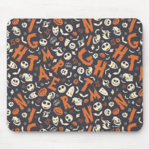 Nightmare Character Toss Pattern Mouse Pad