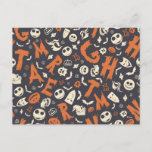 Nightmare Character Toss Pattern Postcard