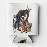 Nightmare Christmas Krampus Can Cooler at Zazzle