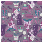 nightmare christmas vampire santa nosferatu  fabric