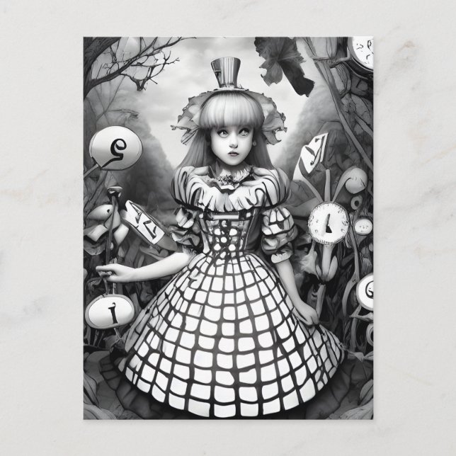 Nightmare in Wonderland Postcard (Front)