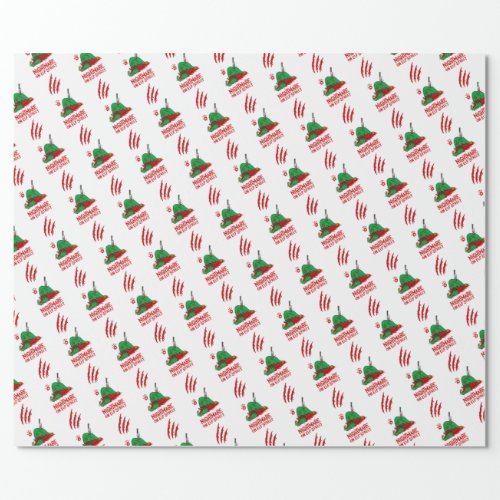 Nightmare on Elf Street Gift Wrapping Paper