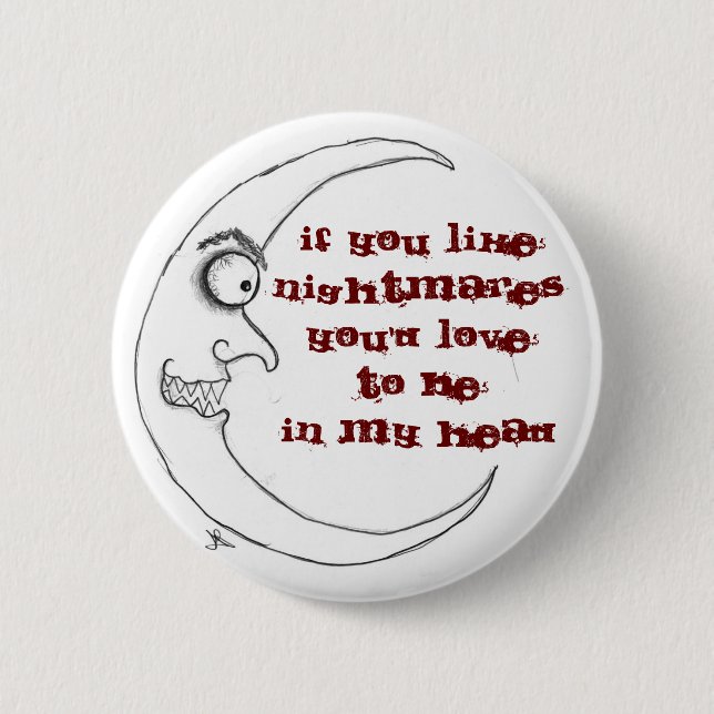 Nightmare Pinback Button (Front)