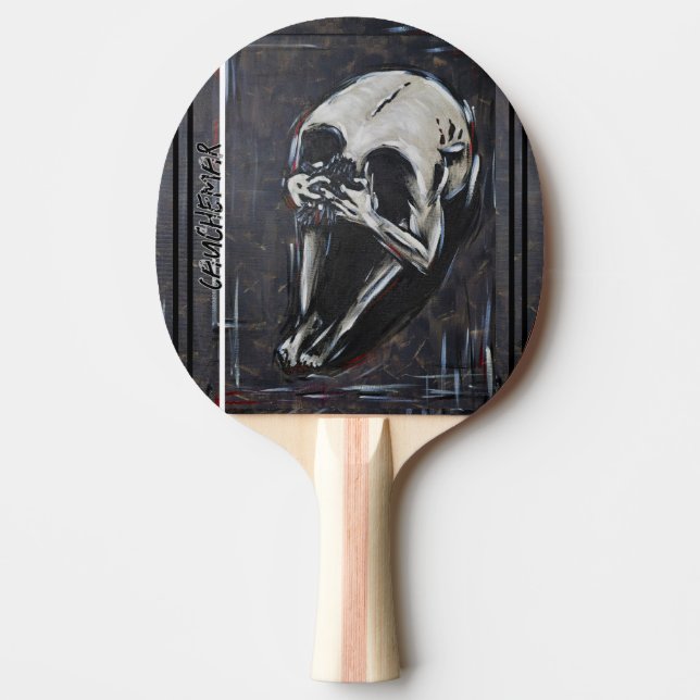 Nightmare Ping Pong Paddle (Front)