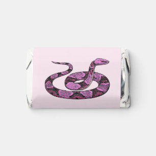 Nightmare Pink Snake Hershey's Miniatures