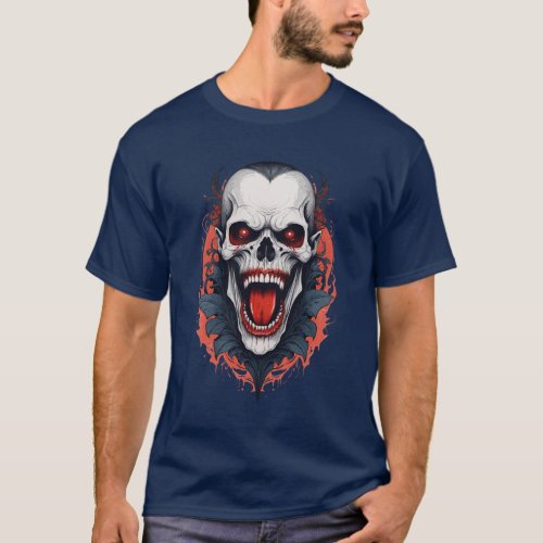 Nightmare skull T_Shirt