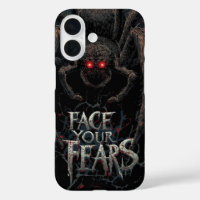 Nightmare Spider – Dark Horror Illustration