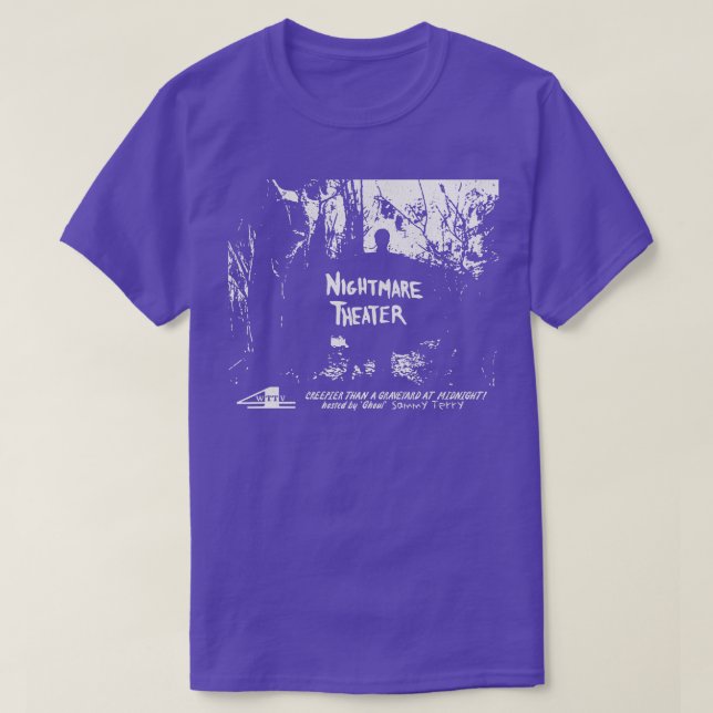 Nightmare Theater with Sammy Terry T-Shirt (Design Front)