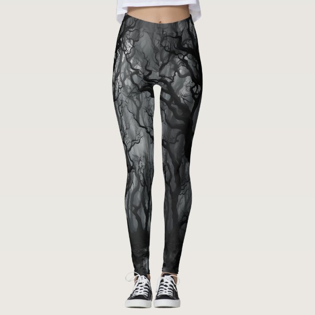 Nightmare Trees Leggings (Front)