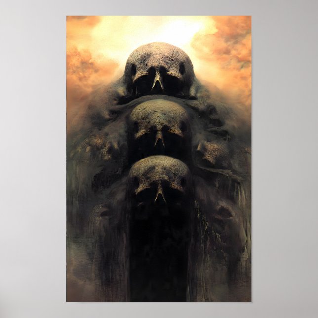 Nightmare Worlds No. 1828 Poster (Front)