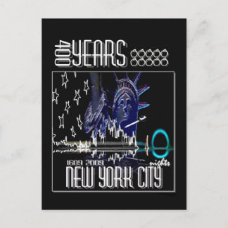 "NIGHTS" (Neon) Postcard