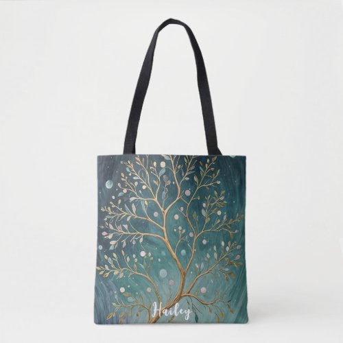 Nights Whimsical Branch Tote Bag