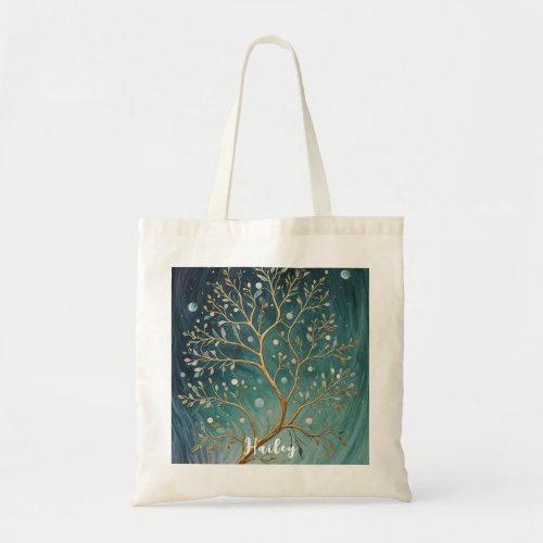 Nights Whimsical Branch Tote Bag