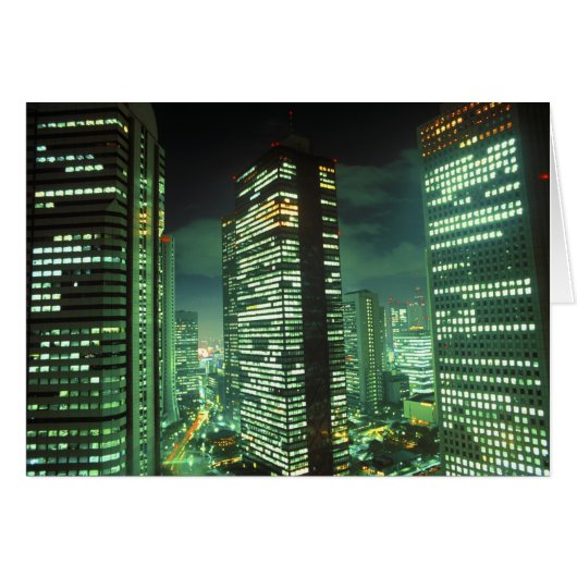 Nightscape, Shinjuku, Tokyo, Japan (Front Horizontal)